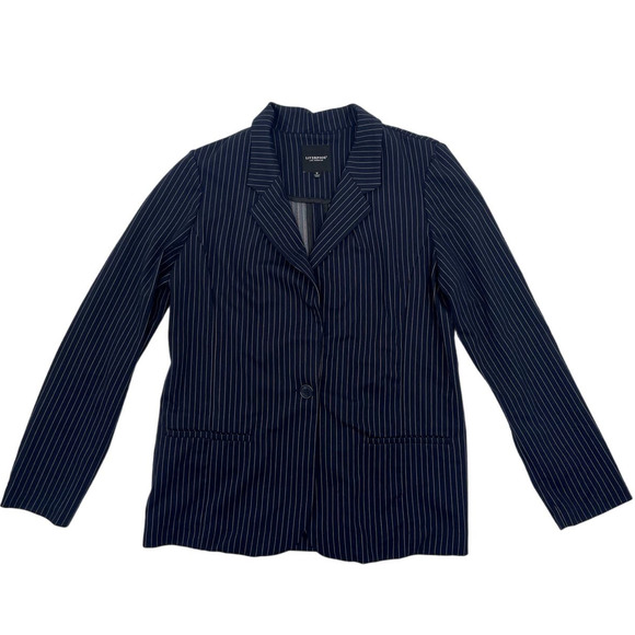 Liverpool Blue and White Stripped Blazer - Picture 1 of 6